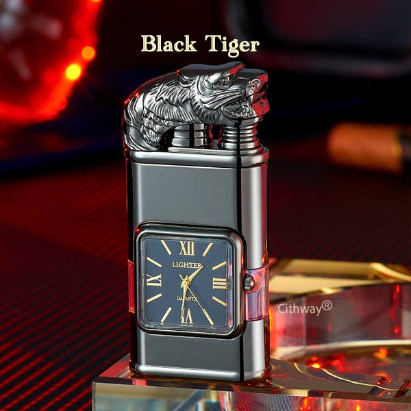 Cithway® Windproof Dual-flame Vintage Watch Lighter