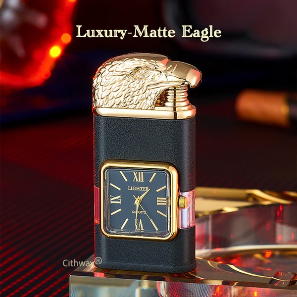 Cithway® Windproof Dual-flame Vintage Watch Lighter