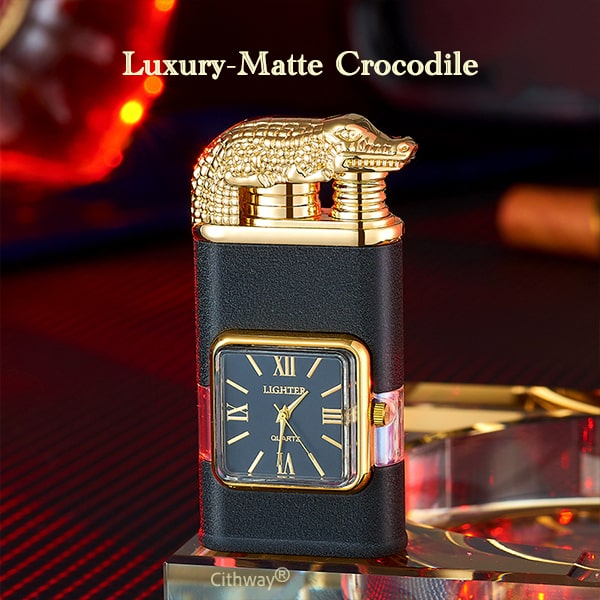 Cithway® Windproof Dual-flame Vintage Watch Lighter