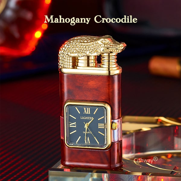 Cithway® Windproof Dual-flame Vintage Watch Lighter