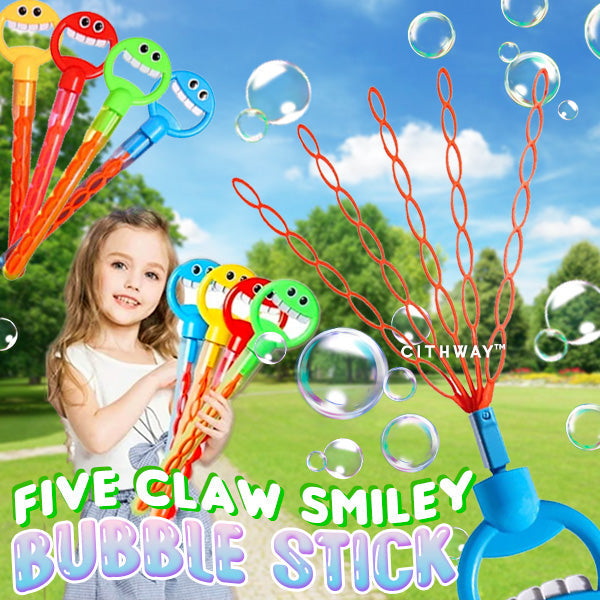 Cithway™ Magical 5-Claw Smiley Bubble Stick